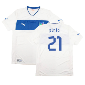 Italy 2012-14 Away Shirt (L) (Very Good) (Pirlo 21)_0