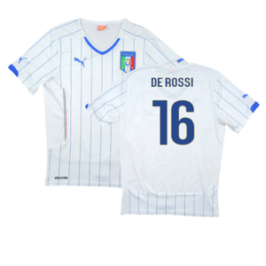 Italy 2014-16 Away Shirt (XL) (Good) (De Rossi 16)_0