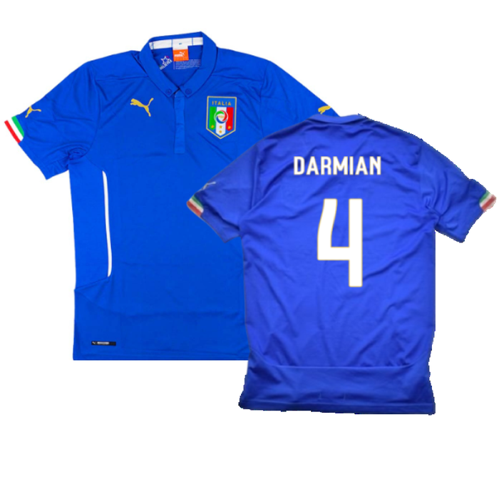 Italy 2014-16 Home (L) (Very Good) (Darmian 4)