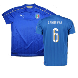 Italy 2015-16 Home Shirt (XXL) (Excellent) (Candreva 6)_0