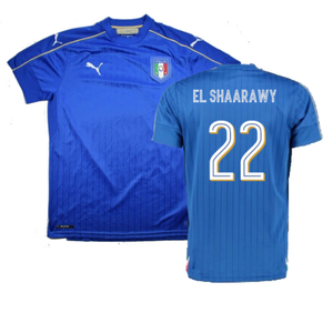 Italy 2015-16 Home Shirt (XXL) (Excellent) (El Shaarawy 22)_0