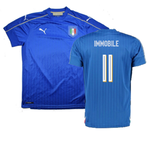 Italy 2015-16 Home Shirt (XXL) (Excellent) (Immobile 11)_0