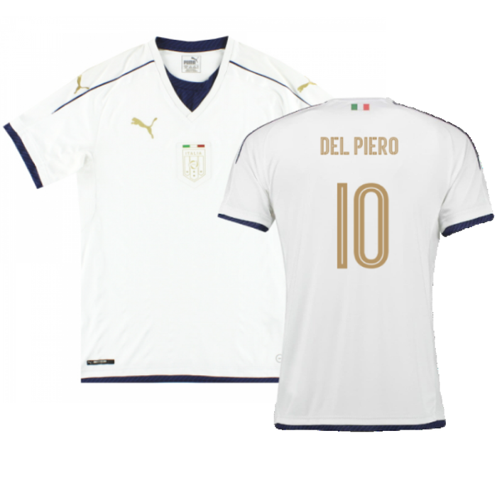 Italy 2016-17 Away Shirt (Excellent) (Del Piero 10)