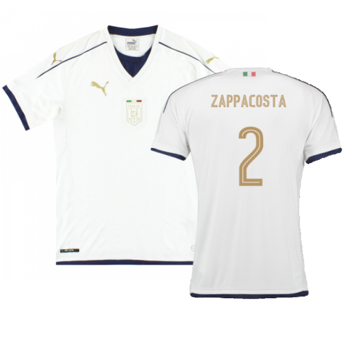 Italy 2016-17 Away Shirt (L) (Very Good) (Zappacosta 2)