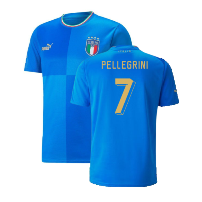 Italy 2022-23 Home Shirt (2XL) (Very Good) (PELLEGRINI 7)