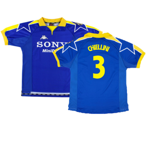 Juventus 1997-98 Away Shirt (L) (Very Good) (Chiellini 3)_0