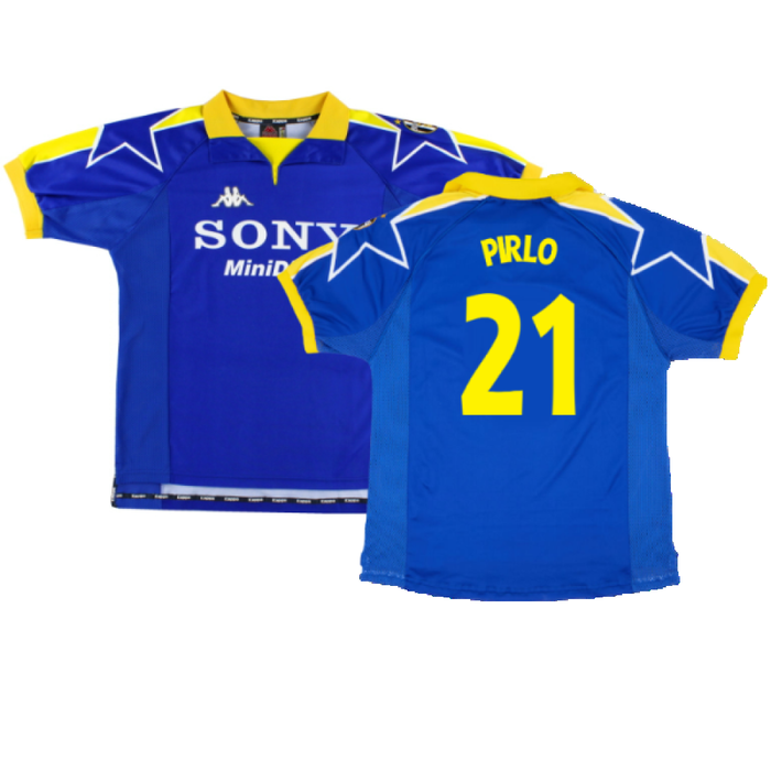 Juventus 1997-98 Away Shirt (L) (Very Good) (Pirlo 21)