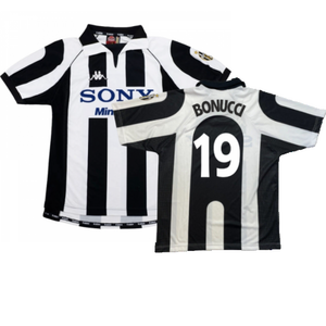 Juventus 1997-98 Home Shirt (S) (Excellent) (Bonucci 19)_0