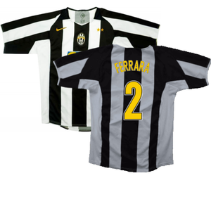 Juventus 2004-05 Home Shirt (XL) (Excellent) (Ferrara 2)_0