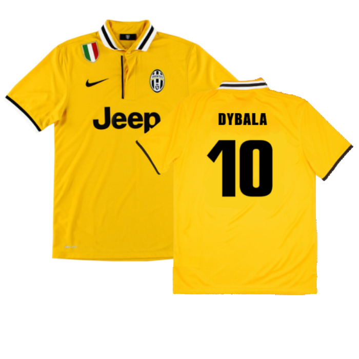 Juventus 2013-14 Away Shirt (S) (Mint) (Dybala 10)