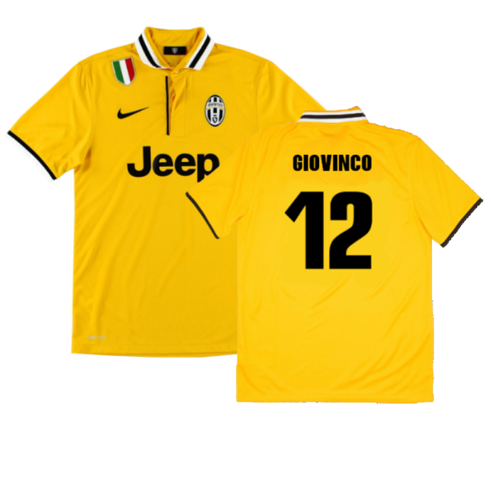 Juventus 2013-14 Away Shirt (S) (Mint) (Giovinco 12)