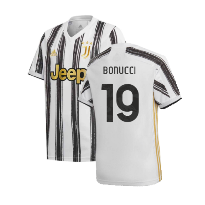 Juventus 2020-21 Home Shirt (L) (BONUCCI 19) (Excellent)