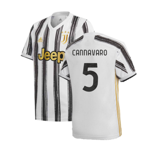 Juventus 2020-21 Home Shirt (L) (CANNAVARO 5) (Excellent)_0