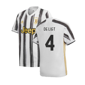 Juventus 2020-21 Home Shirt (L) (DE LIGT 4) (Excellent)_0