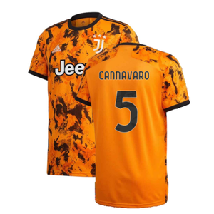 Juventus 2020-21 Third Shirt (XXL) (Excellent) (CANNAVARO 5)_0