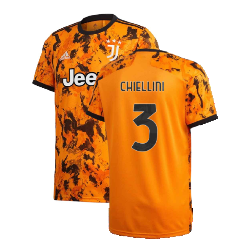 Juventus 2020-21 Third Shirt (XXL) (Excellent) (CHIELLINI 3)