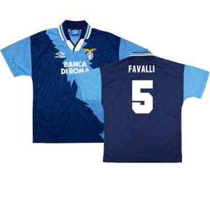 Lazio 1994-96 Away Shirt (M) (Excellent) (Favalli 5)_0