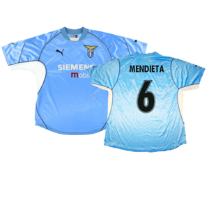 Lazio 2001-02 Home Shirt (Very Good) (Mendieta 6)_0