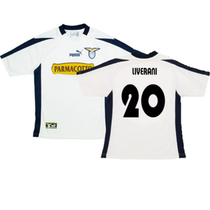 Lazio 2003-04 Away Shirt (S) (Good) (Liverani 20)_0