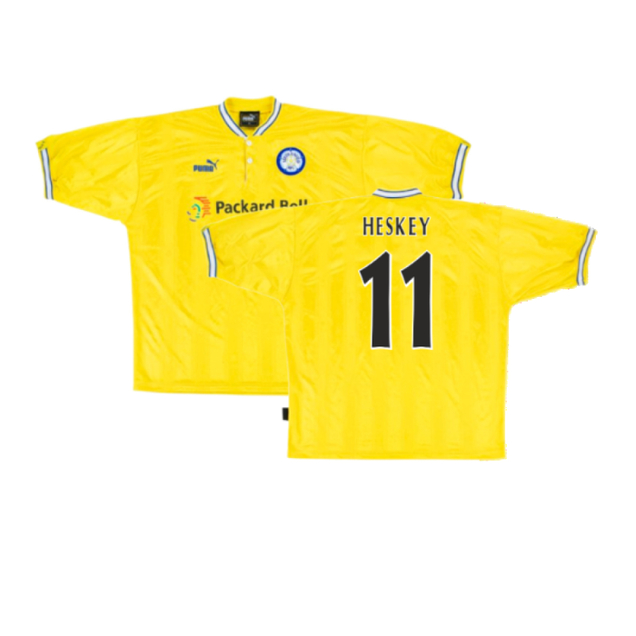 Leeds United 1996-1999 Away Shirt (Excellent) (Heskey 11)