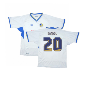 Leeds United 2007-08 Home Shirt (L) (Good) (Kandol 20)_0