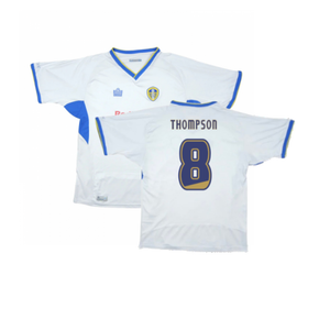 Leeds United 2007-08 Home Shirt (L) (Good) (Thompson 8)_0