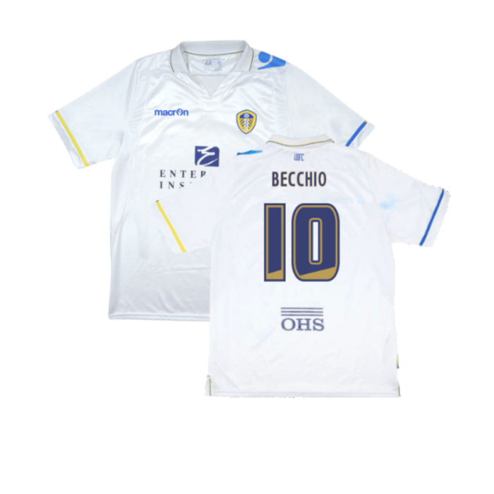 Leeds United 2011-12 Home Shirt (Very Good) (Becchio 10)