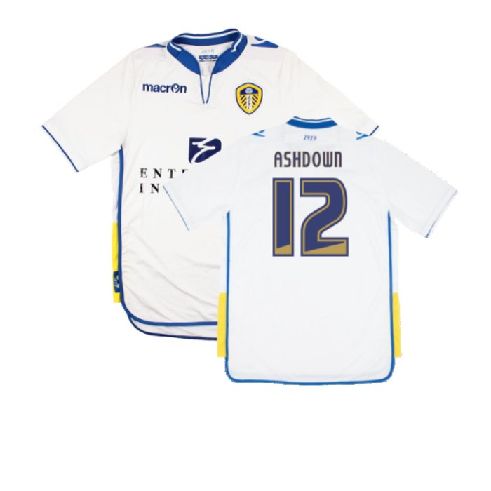 Leeds United 2012-13 Home Shirt (XL) (Mint) (Ashdown 12)