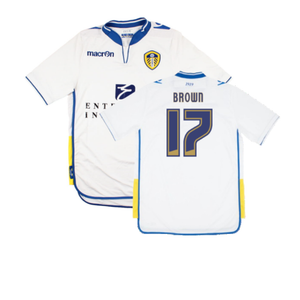 Leeds United 2012-13 Home Shirt (XL) (Mint) (Brown 17)_0