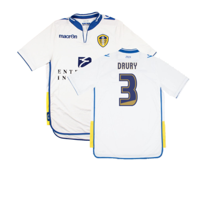 Leeds United 2012-13 Home Shirt (S) (Excellent) (Drury 3)