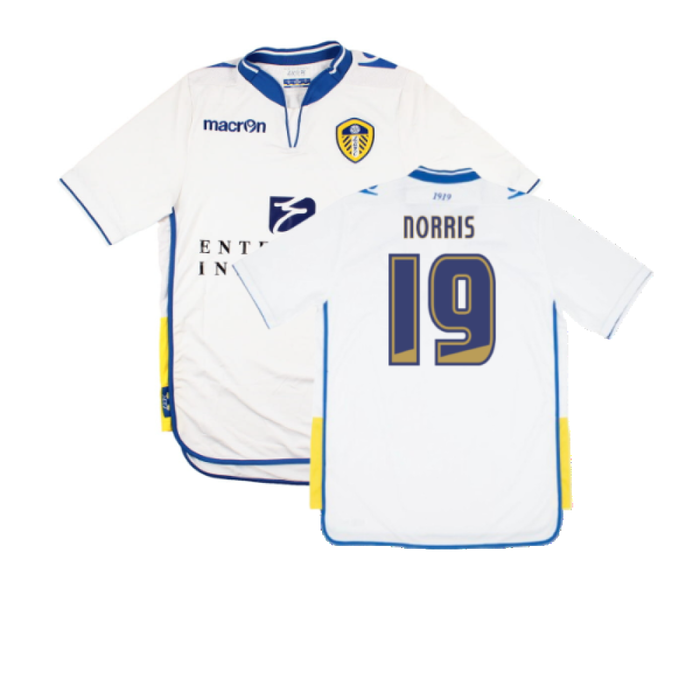 Leeds United 2012-13 Home Shirt (S) (Excellent) (Norris 19)