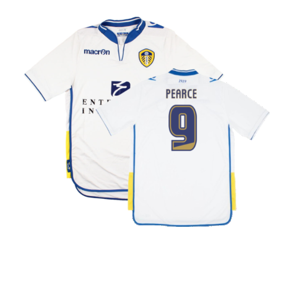 Leeds United 2012-13 Home Shirt (XL) (Mint) (Pearce 9)_0