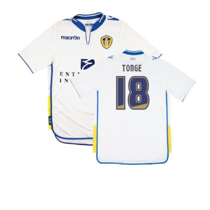 Leeds United 2012-13 Home Shirt (XL) (Mint) (Tonge 18)