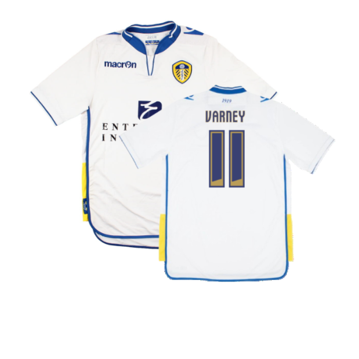 Leeds United 2012-13 Home Shirt (XL) (Mint) (Varney 11)