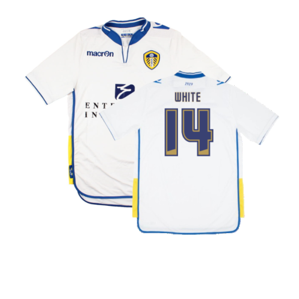 Leeds United 2012-13 Home Shirt (XL) (Mint) (White 14)_0