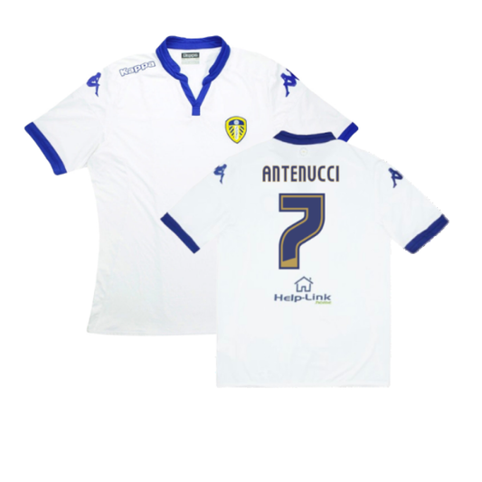 Leeds United 2015-16 Home Shirt (L) (Very Good) (Antenucci 7)_0