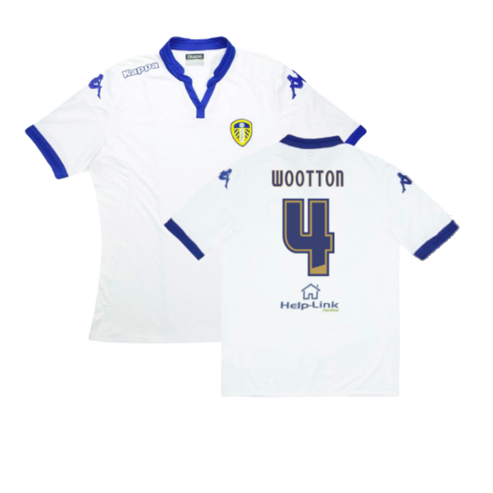 Leeds United 2015-16 Home Shirt (L) (Very Good) (Wootton 4)_0