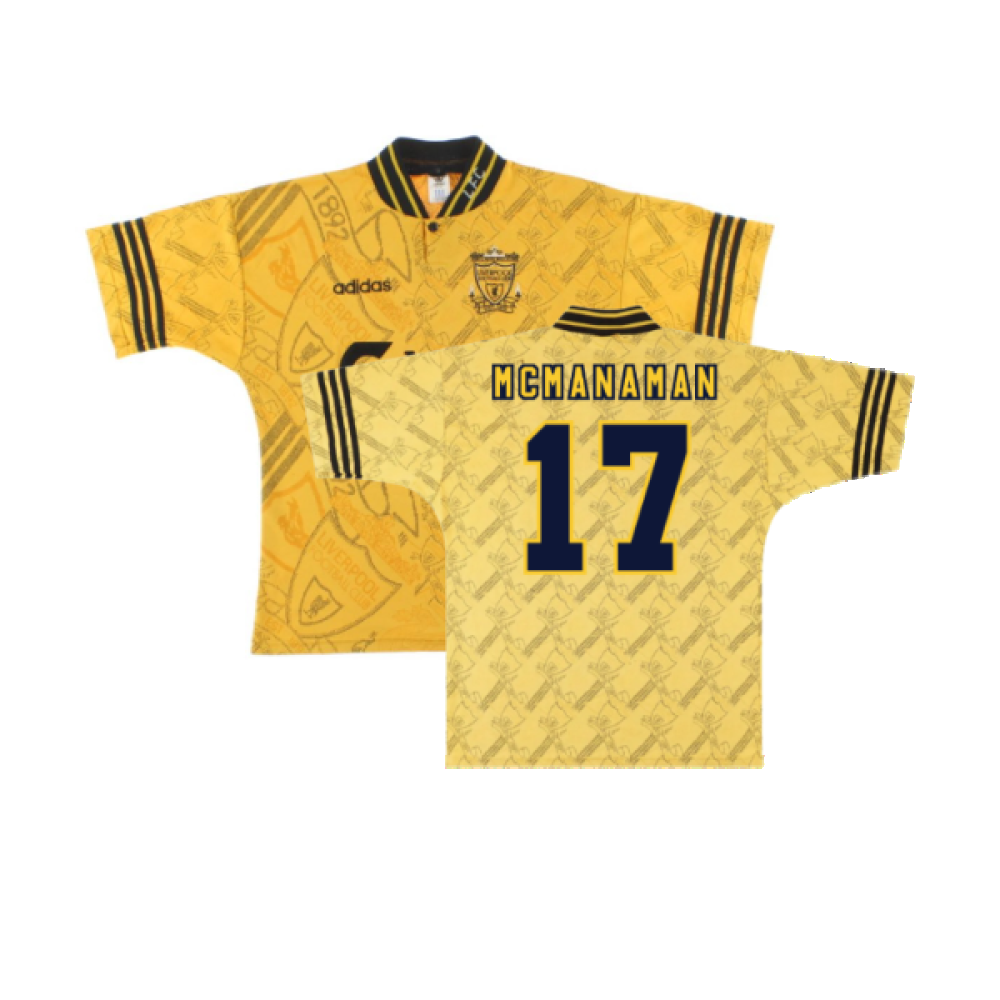 Liverpool 1994-96 Third Shirt (M) (Excellent) (McManaman 17)_0
