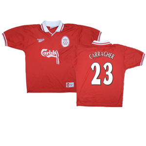 Liverpool 1996-98 Home Shirt (XL) (Excellent) (CARRAGHER 23)_0