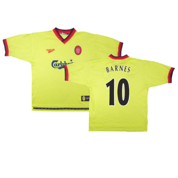 Liverpool 1997-98 Away Shirt (XXL) (BARNES 10) (Excellent)