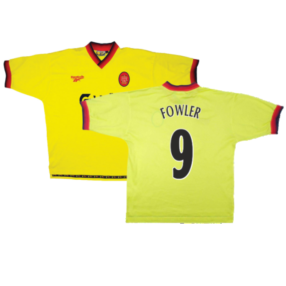 Liverpool 1997 99 Away Shirt XL Excellent FOWLER 9 Classic Football Kit