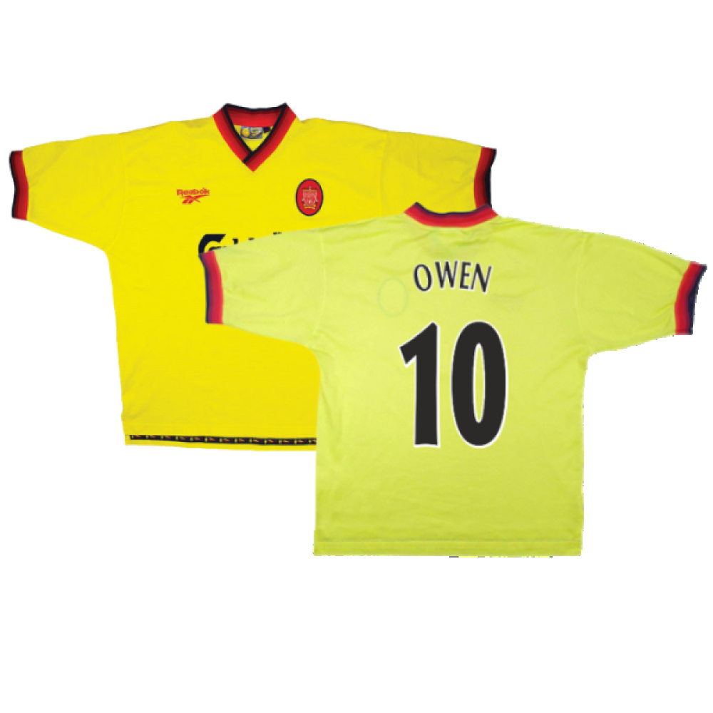 Liverpool 1997-99 Away Shirt (XL) (Very Good) (OWEN 10) – Classic