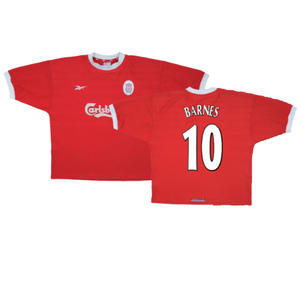 Liverpool 1998-00 Home Shirt (M) (Very Good) (BARNES 10)_0