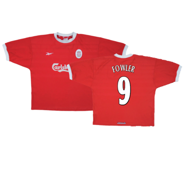 Liverpool 1998-00 Home Shirt (L) (Excellent) (FOWLER 9)