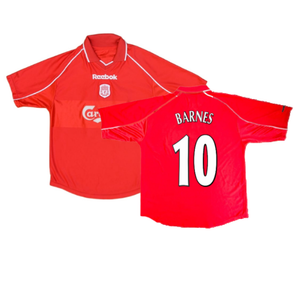 Liverpool 2000-2002 Home Shirt (L) (Excellent) (BARNES 10)_0