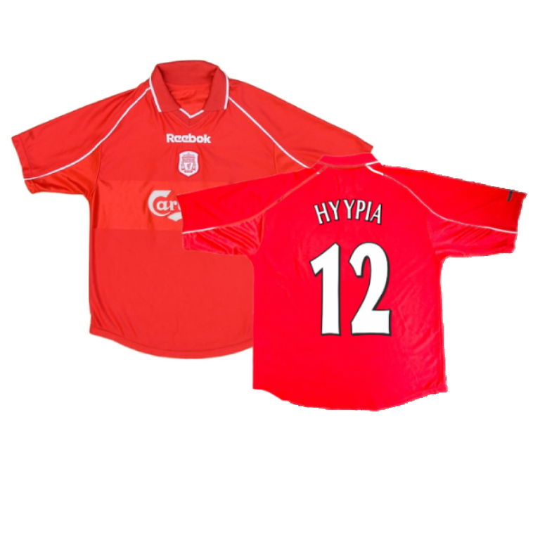 Liverpool 2000-02 Home Shirt (XXL) (Excellent) (HYYPIA 12