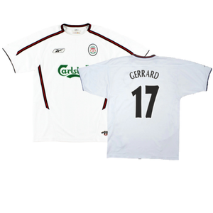 Liverpool 2003-2005 Away Shirt (Excellent) (GERRARD 17)_0