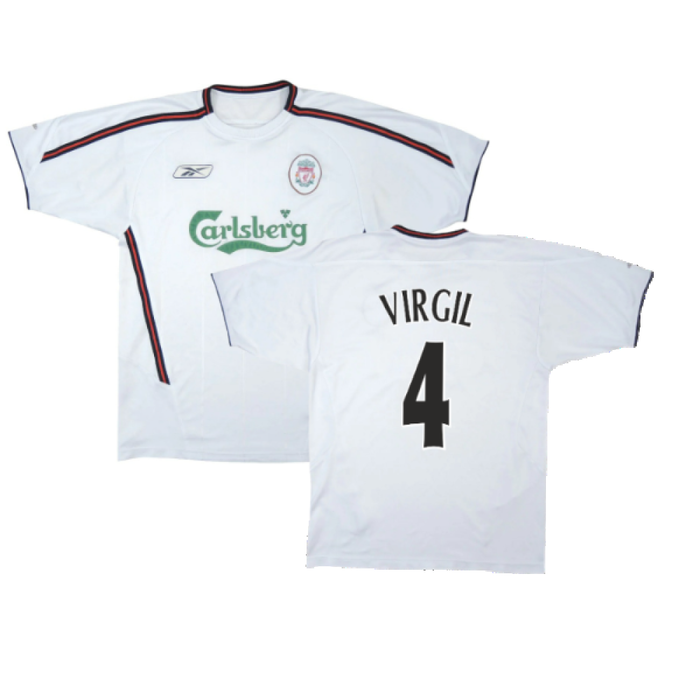 Liverpool 2003-04 Away Shirt (M) (Virgil 4) (Very Good)