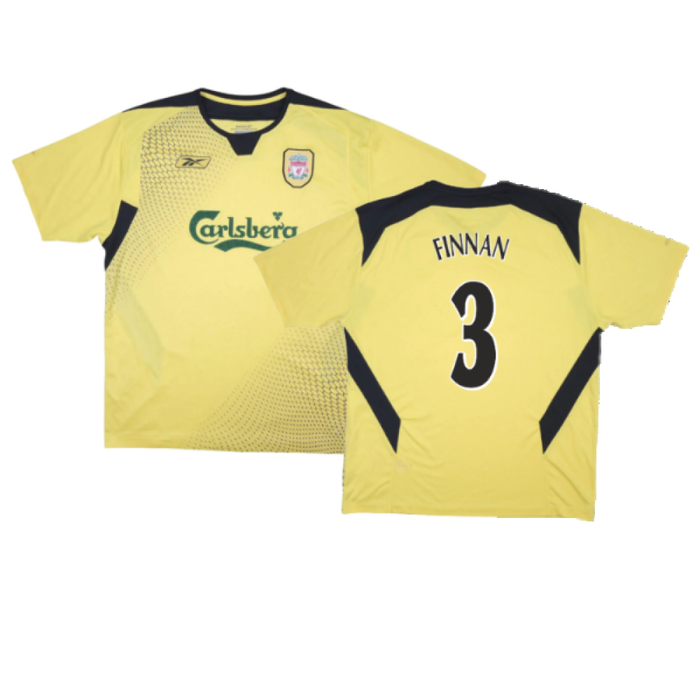 Liverpool 2004-05 Away Shirt (Good) (Finnan 3)