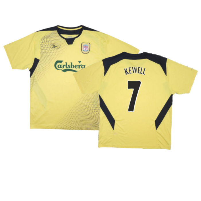 Liverpool 2004-05 Away Shirt (Good) (Kewell 7)